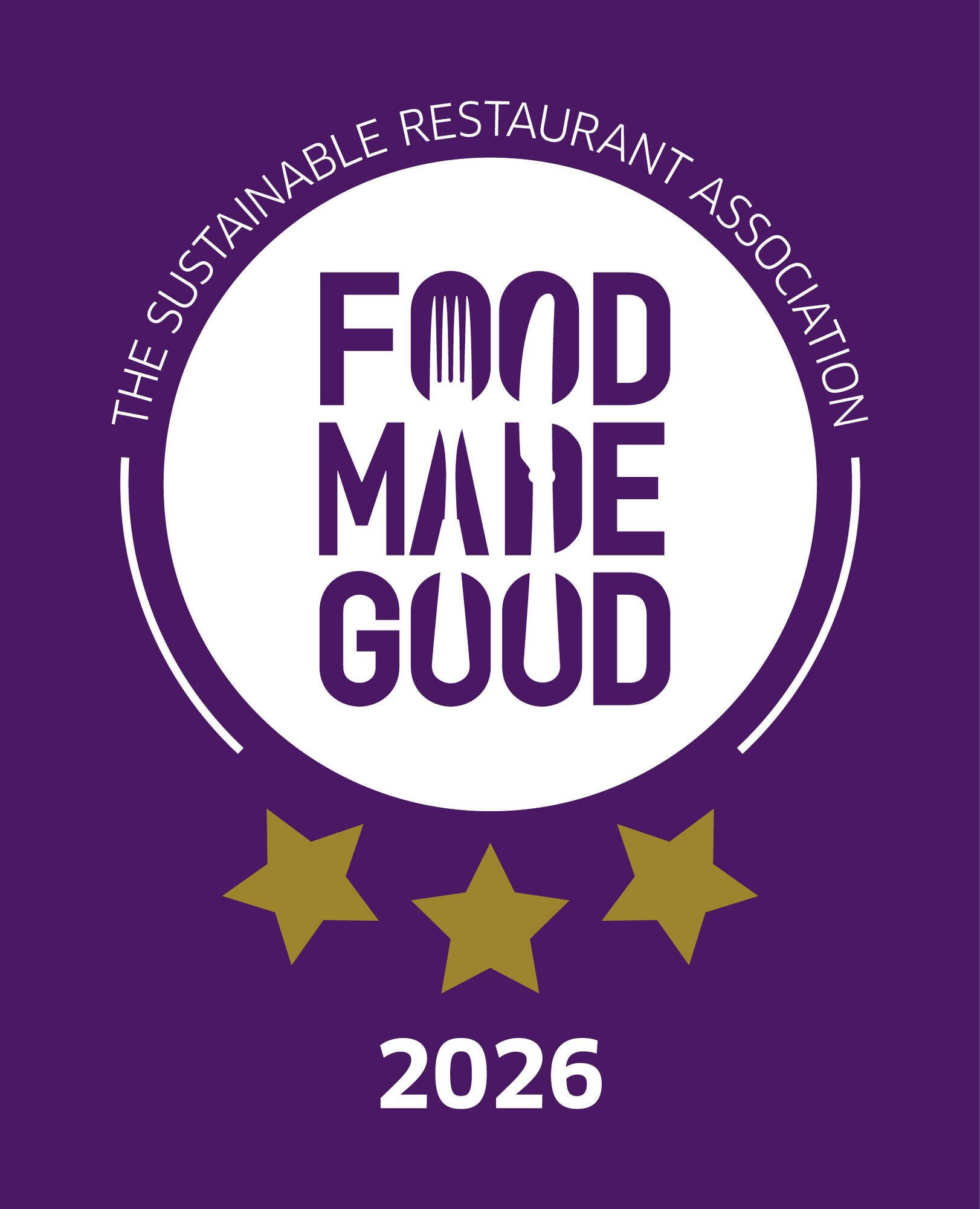 Food Made Good Logo - 3 stars