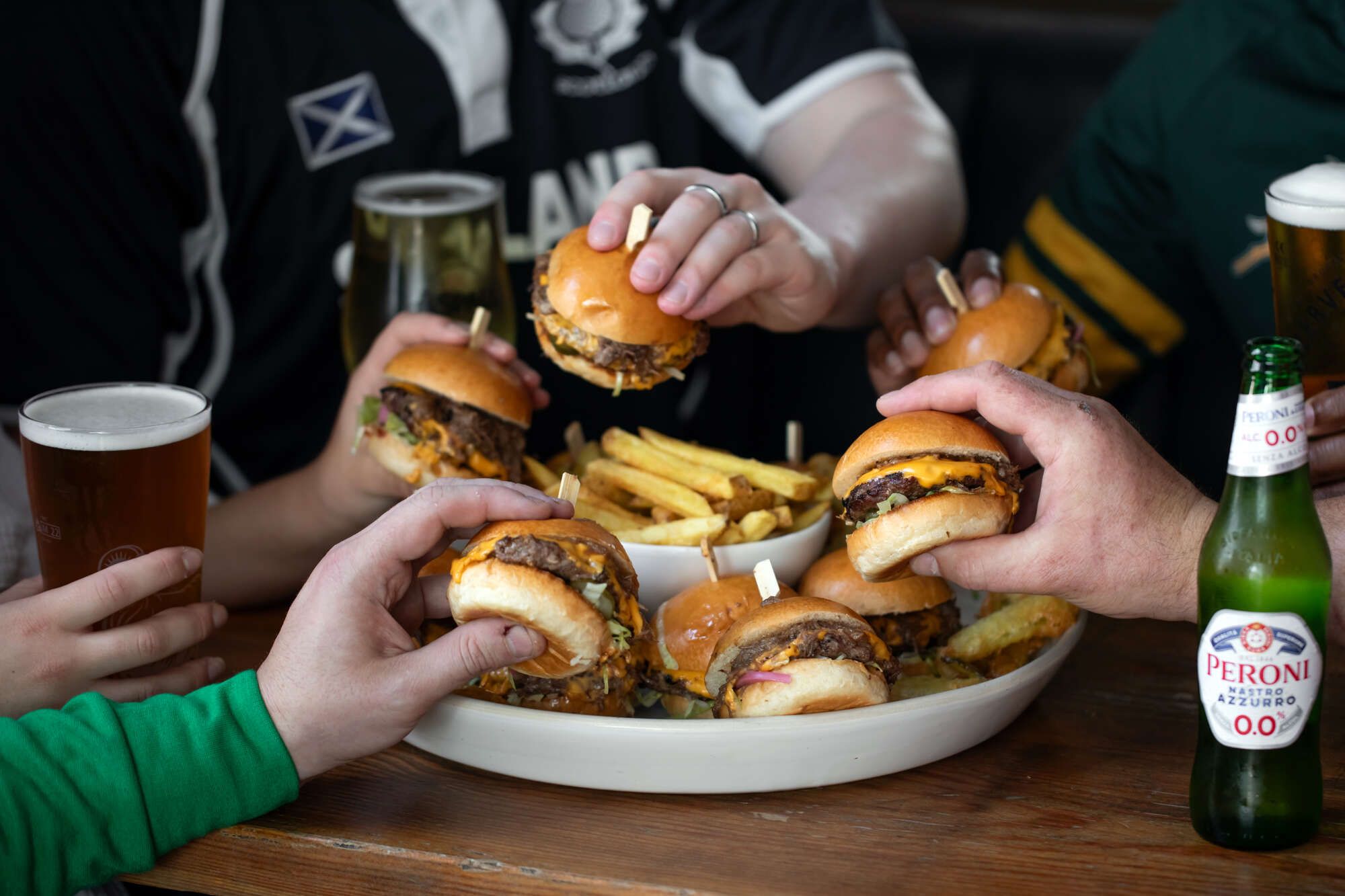 beef sliders on match day
